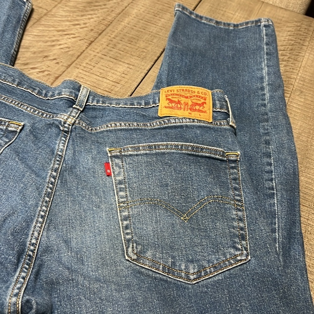 Levi’s 505™ REGULAR FIT MEN'S JEANS EUC 36 x 30 - Picture 7 of 7